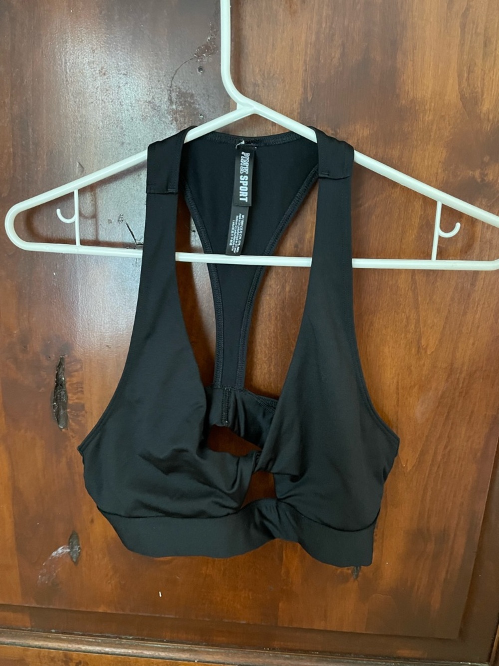 PINK Victoria's Secret Black Sports Bra